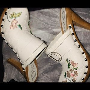 Authentic DIOR studded clogs